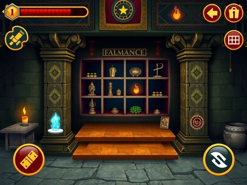 Underground Shiva Temple Find gameplay screenshot showing temple exploration