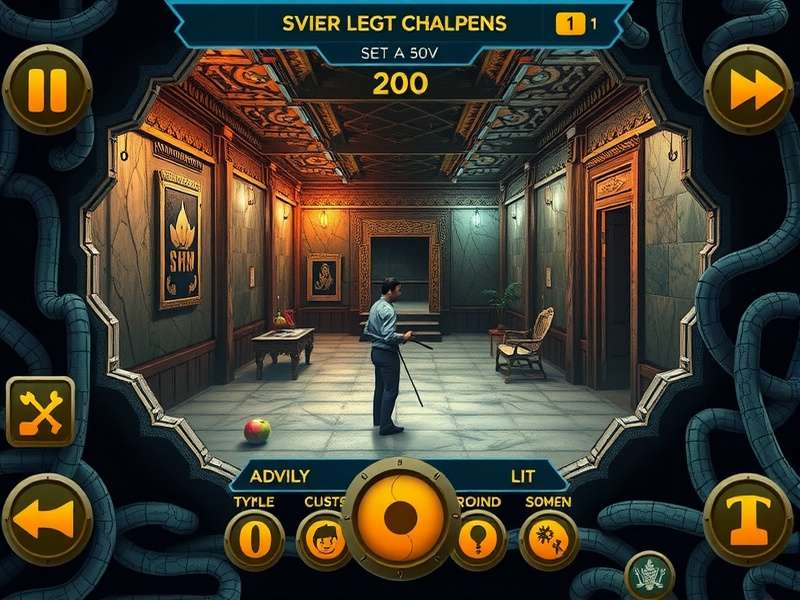 Underground Shiva Temple Find puzzle solving interface